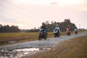 chạy rodai xe moto mới mua