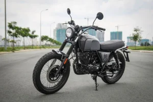 moto cổ điển và phong cách retro